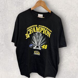 2008 Nascar Champion Cup‎ Series Chase Authentics Men's Graphic T Shirt Black XL